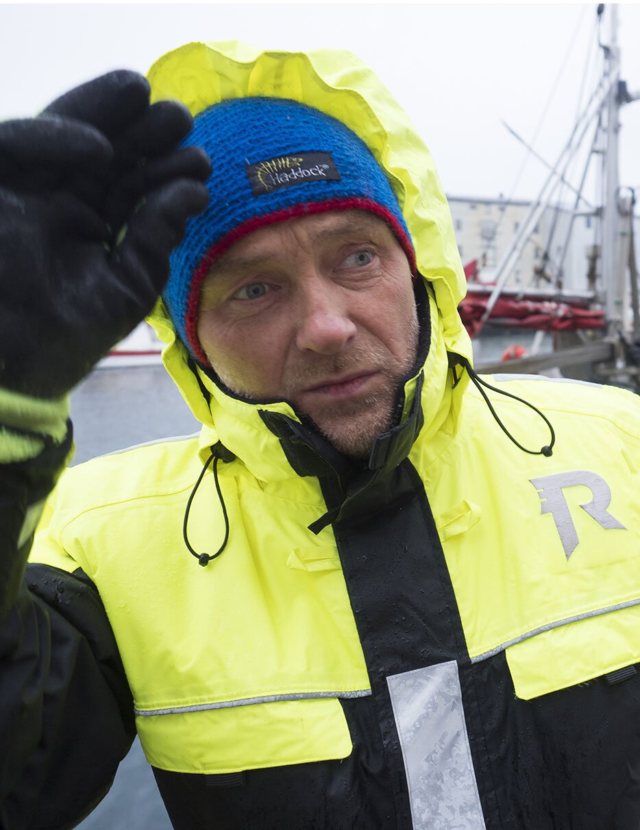 ภาพถ่ายโพล อาริลด์ เพทเทอร์เซ่น ในสภาพอากาศแปรปรวน